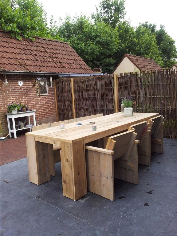 Wilgenenscherm 180 x 180 cm (1800 x 1800 mm) - Afbeelding 4